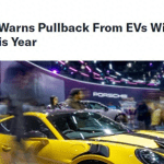 Porsche Warns Pullback From EVs Will Drag on Profit This Year