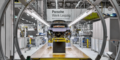 Porsche Macan EV production