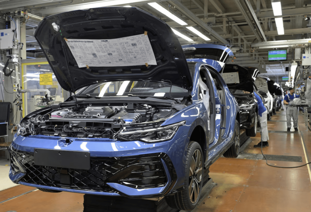 大众汽车工厂车间