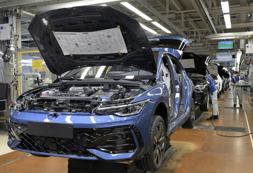 大众汽车工厂车间